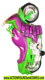 Marvel HULK CYCLE 1997 toybiz bump n go bike green