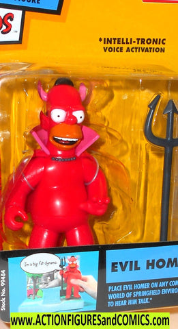 Simpsons HOMER DEVIL demon 2004 series 15 wos moc