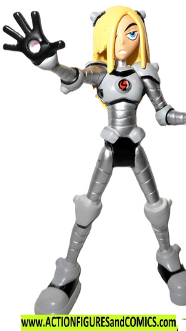 Teen Titans Go TERRA SLADE grey suit 3.5 inch dc animated