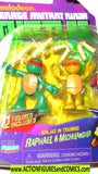 teenage mutant ninja turtles RAPH & MIKEY training moc