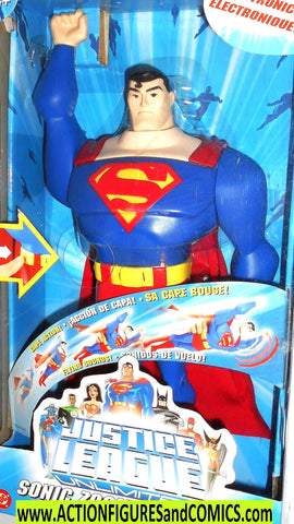justice league unlimited SUPERMAN 12 inch dc universe moc mib