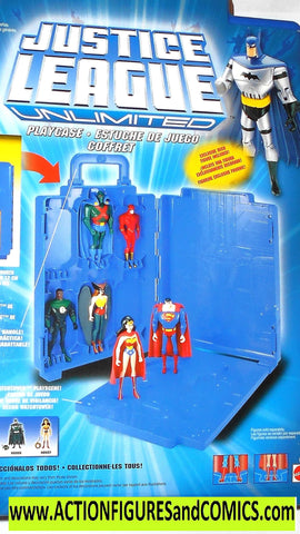 justice league unlimited COLLECTORS CASE dc universe moc