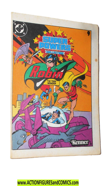 Super powers ROBIN 1983 Batman mini comic dc 1984 – ActionFiguresandComics