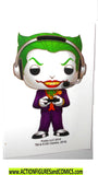 Funko Pop dc universe JOKER Gamer STICKER 2019