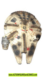 star wars action fleet MILLENNIUM FALCON 2002 7 inch