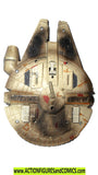 star wars action fleet MILLENNIUM FALCON 2002 7 inch
