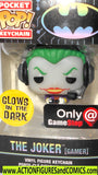 Funko Pop dc universe JOKER Gamer keychain gid moc mib