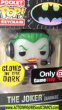 Funko Pop dc universe JOKER Gamer keychain gid moc mib