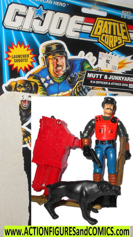 gi joe MUTT JUNKYARD 1993 v3 Complete w FULL CARD def