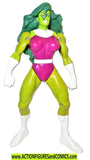 Hulk Toy biz SHE-HULK 7 inch 1996 marvel universe toybiz