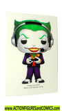 Funko Pop dc universe Batman JOKER STICKER Gamer gid gitd