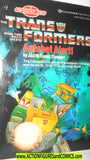 Transformers AUTOBOT ALERT 1986 book vintage new