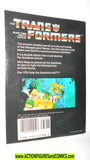 Transformers AUTOBOT ALERT 1986 book vintage new