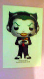Funko Pop dc universe Batman JOKER STICKER Gamer gid gitd