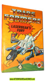 Transformers LASERBEAK's FURY 1985 book vintage