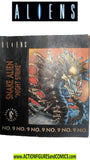 Aliens vs Predator kenner SNAKE ALIEN 1993 mini comic