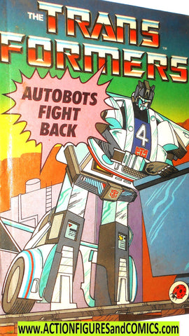 Transformers AUTOBOTS FIGHT BACK 1985 book vintage