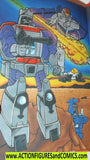 Transformers DECEPTICON HIDEOUT 1986 book vintage