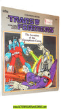 Transformers COLORING BOOK 1984 marvel book 2