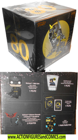 Funko Pop dc universe BATMAN 80 years boxed set mib moc