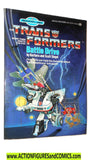 Transformers BATTLE DRIVE 1985 book vintage new