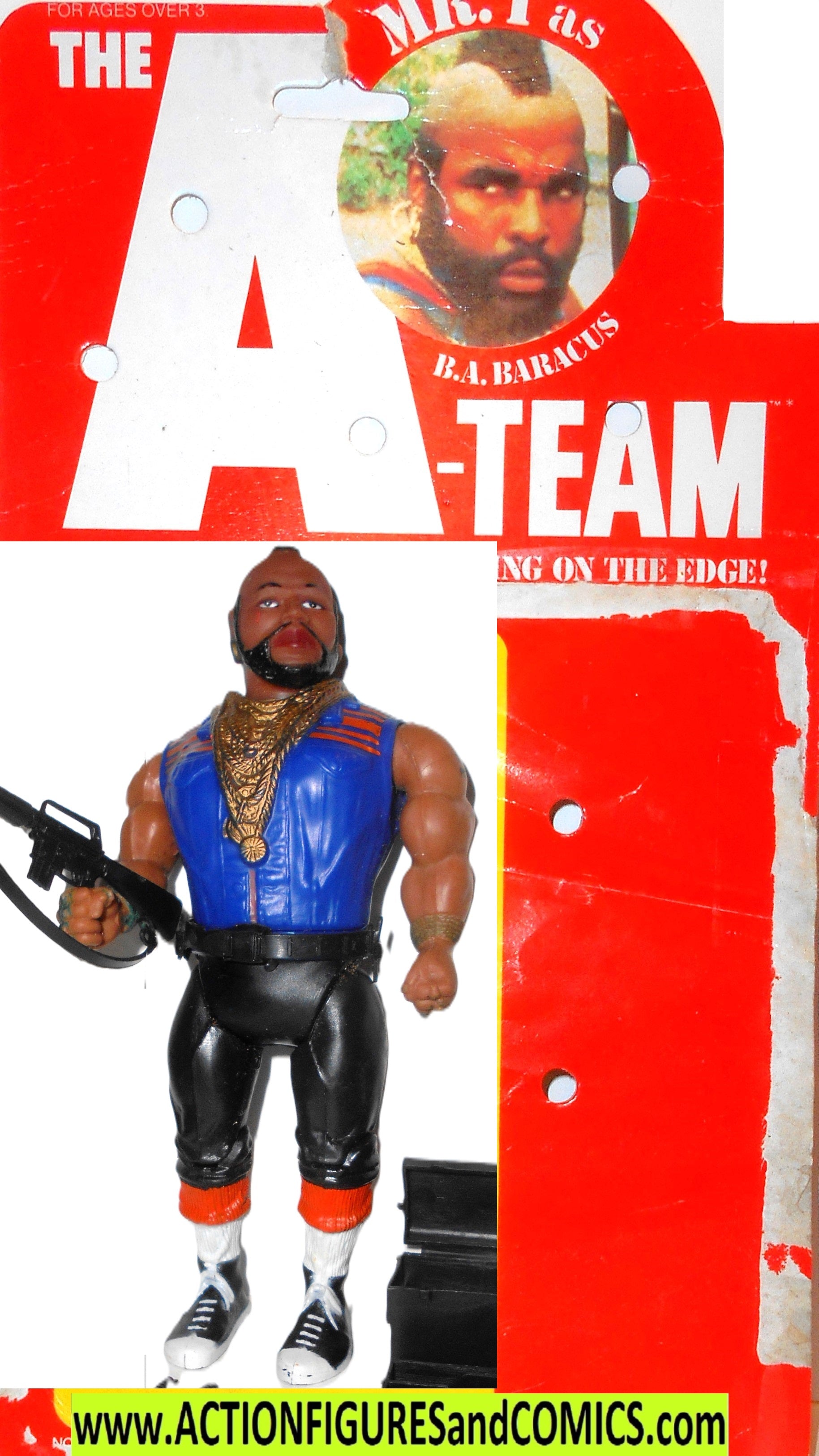激レア ビンテージ　特攻野郎Aチーム　BA.BARACUS 昭和58年 激レア ビンテージ特攻野郎AチームBA.BARACUS 昭和58年