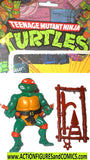 teenage mutant ninja turtles MICHAELANGELO 1988 w FULL card