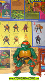 teenage mutant ninja turtles MICHAELANGELO 1988 w FULL card