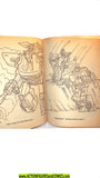 Transformers Generation 2 SCRAPPER COLORING BOOK