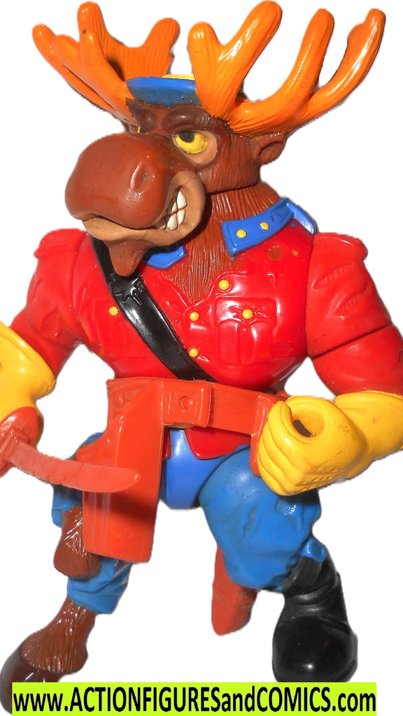 teenage mutant ninja turtles MONTY MOOSE 1992 police ...
