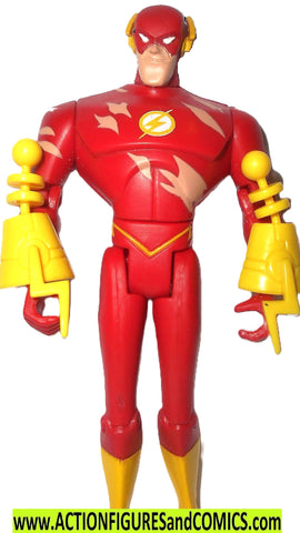 justice league unlimited FLASH ripped suit dc universe 100