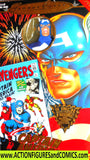 Marvel Famous Covers CAPTAIN AMERICA 1998 toybiz moc