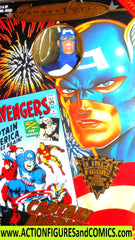 Marvel Famous Covers CAPTAIN AMERICA 1998 toybiz moc  MARVEL UNIVERSE CAPTAIN AMERICA  10\