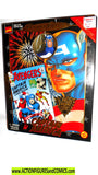 Marvel Famous Covers CAPTAIN AMERICA 1998 toybiz moc