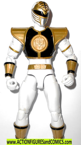 Power Rangers WHITE RANGER Mighty Morphin lightning