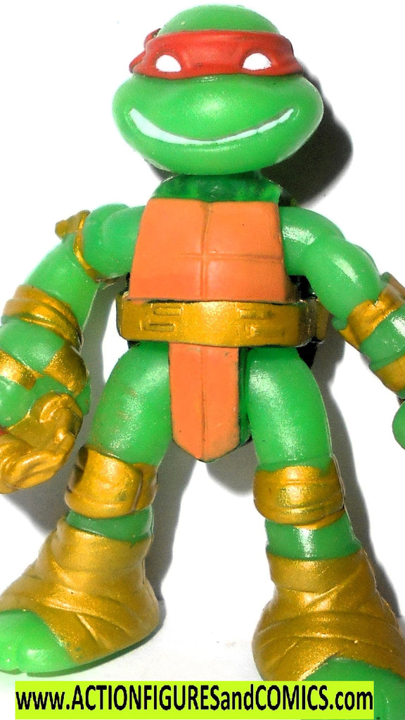 teenage mutant ninja turtles MICHAELANGELO rooftop mini tmnt ...