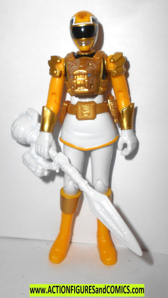Power Rangers YELLOW RANGER 4 inch ultra megaforce bandai ...