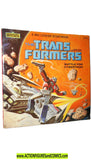 Transformers BATTLE for CYBERTRON 1984 vintage marvel book