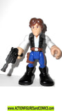 STAR WARS galactic heroes HAN SOLO blue pants jedi force