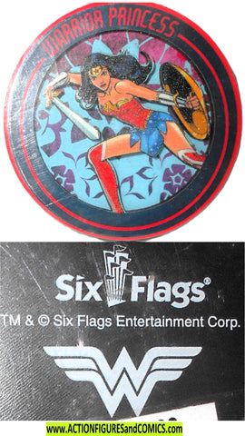 Wonder Woman SIX FLAGS MAGNET DC collectibles mib moc