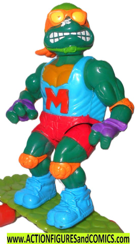teenage mutant ninja turtles MICHAELANGELO skateboardin 1991 tmnt
