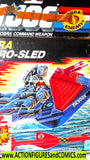 Gi joe Cobra HYDRO SLED 1986 Complete Full Box inst moc mib