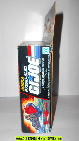 Hydro Sled 1986 Gi Joe Cobra Hasbro ARAH Figure véhicule complet vtg Hydro Sled 1986 Gi Joe Cobra Hasbro ARAH Figure véhicule complet vtg