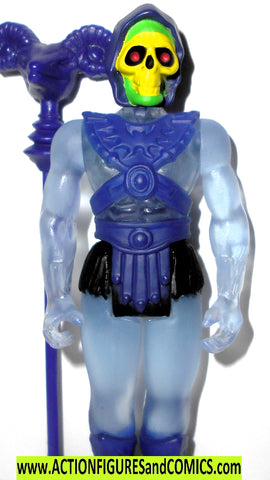 Masters of the Universe SKELETOR clear ReAction he-man super7