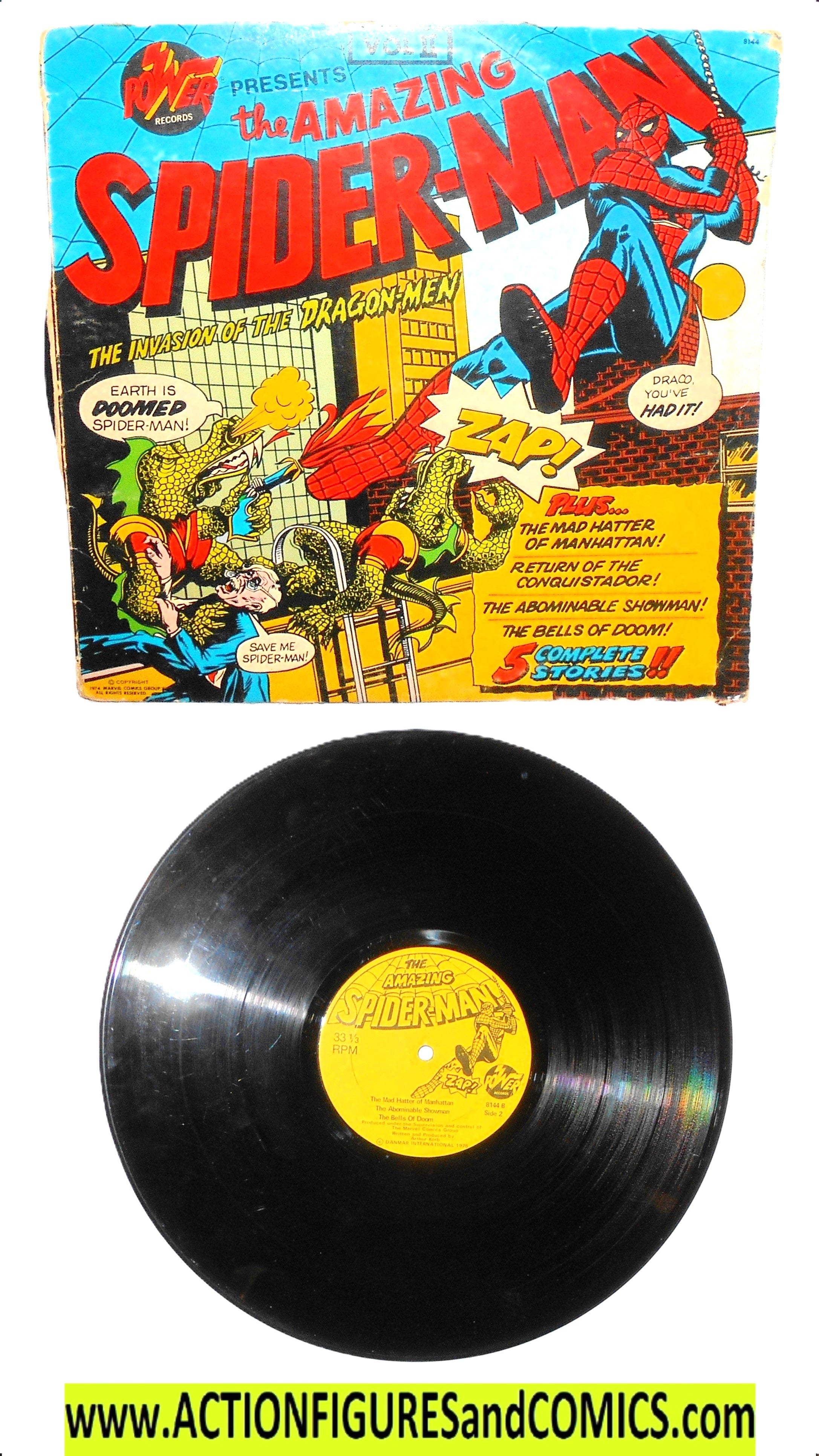 The Amazing Spider-man Hastings Exclusive Web Variant Vinyl