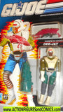Gi joe DEE JAY 1989 UK Card Tiger Force back moc 2