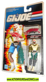 Gi joe DEE JAY 1989 UK Card Tiger Force back moc 2