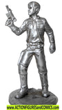 star wars action figures HAN SOLO mini hologram UGH silver
