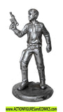 star wars action figures HAN SOLO mini hologram UGH silver