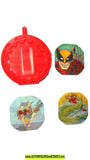secret wars WOLVERINE 1984 Shield & 3 inserts marvel x-men